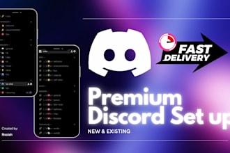 create a professional discord server