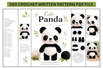 write quality crochet patterns for your etsy shop