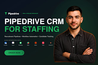 pipedrive CRM setup for recruitment agencies