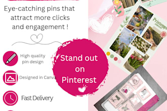 design eye catching pinterest pins in canva