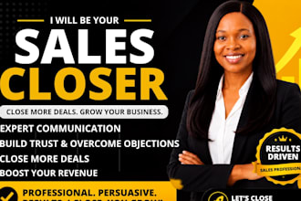 be your professional sales closer, appointment setter, and cold caller