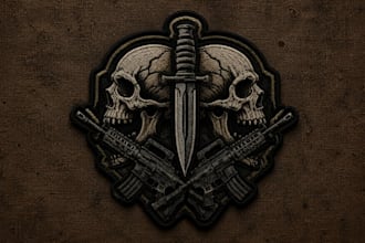 design custom military tactical army logo