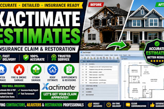 do accurate xactimate estimates insurance claim restoration xactimate sketch