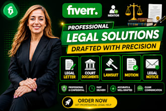 write court ready legal pleadings, motions, and affidavits