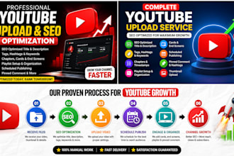 professionally upload and optimize your youtube videos for maximum reach