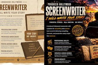 write a professional tv pilot or movie treatment and outline
