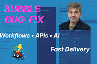 fix bugs in your bubble app