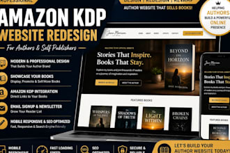 amazon kdp website, amazon kdp author website, kdp website redesign self publish