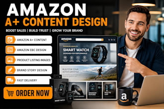 design amazon a plus content amazon ebc amazon product listing amazon ebc design