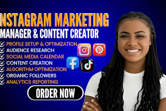 instagram reels, instagram marketing, social media banner, social media manager