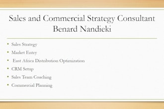 develop a market entry strategy for kenya and east africa