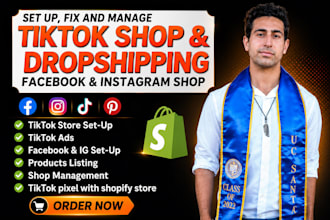 setup tiktok shop fix tik tok dropshipping tiktok shop manager tiktok shop ads