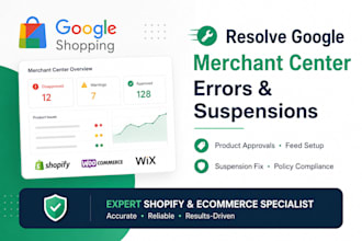 optimize product feed fix google merchant suspension fix gmc product feed issues