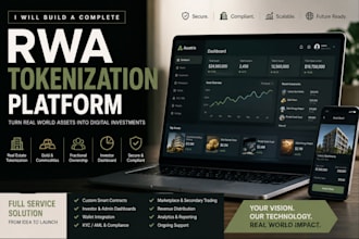 build enterprise rwa tokenization platform for real estate and gold
