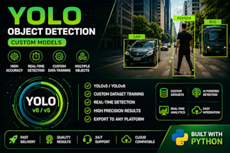 build yolov8 object detection and computer vision models using python