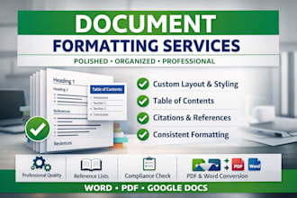 format your documents professionally