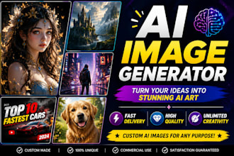 create stunning ai images for social media, youtube, and business