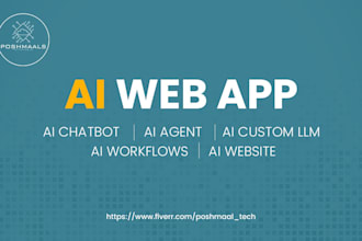 develop ai driven mobile, web and automation apps fast