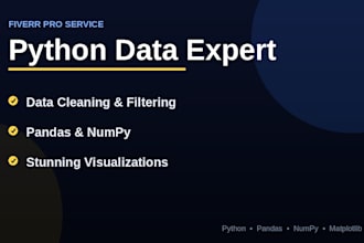 do python data cleaning and data visualization using pandas