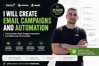 create email campaigns and automation for ecommerce