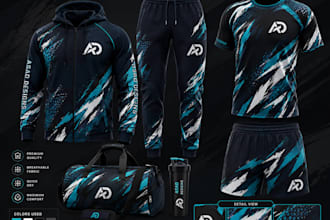 create premium custom sublimation sports jersey designs
