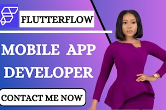 build flutterflow app, flutter flow and be flutterflow mobile app developer