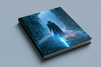 fantasy book cover design or fantasy book cover