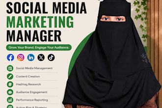 be your digital marketing manager and social media expert