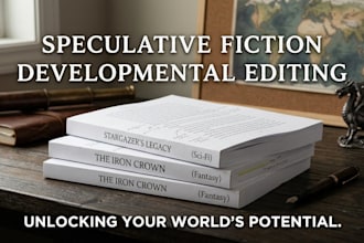 be your fiction book developmental editor and manuscript critique