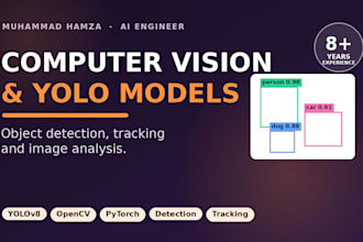build computer vision and yolo object detection models