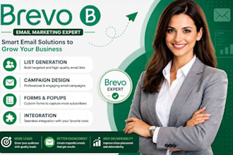 design brevo campaign design brevo list generation brevo forms and integration