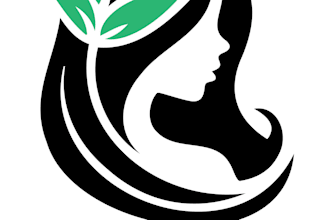 design a professional skincare and wellness logo