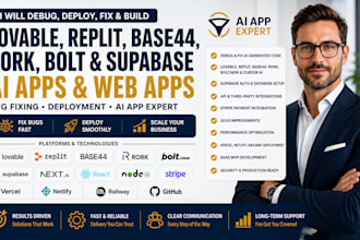 debug deploy fix vibe coding web lovable dev ai app base44 rork replit supabase