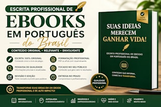 proofread and edit your brazilian portuguese book or ebook