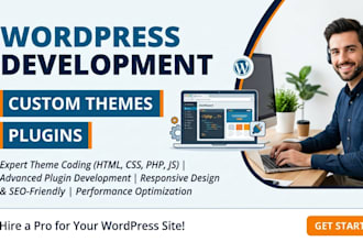do custom wordpress development, custom theme and plugin dev