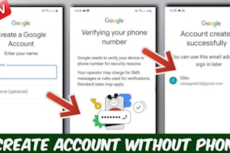 create verify multiple gmail, email for personal or business, google mail