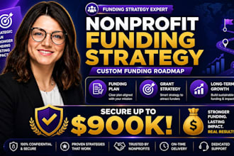 create a nonprofit funding strategy and grant roadmap
