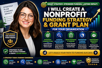create a nonprofit funding strategy and grant roadmap