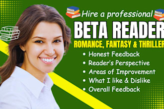 beta read critique romance fantasy novel beta reader horror thriller beta reader