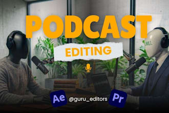 edit professional podcast videos
