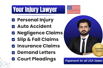 draft personal injury lawsuits, negligence complaints and court pleadings