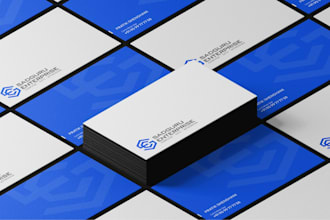 create elegant modern minimalist logo design for your business
