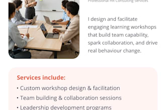 facilitate virtual learning workshops