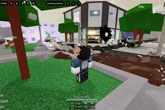 develop roblox games, scripting, ai, UI, vfx, weapons and game systems