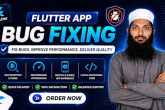 be your expert flutter developer to fix bugs and refactor code