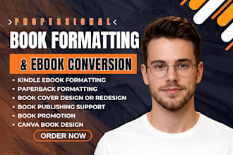 format or fix rejected kdp book formatting, ebook and paperback lulu formatting