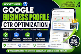 boost your google serp CTR manipulation for gmb n gbp to increase SEO traffic