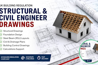 uk building regulation structural and civil engineer drawings