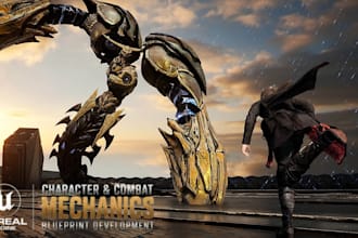 develop or fix ue5 gameplay systems, character, combat mechanics blueprint bugs