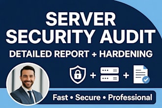 do linux server security audit and detailed report